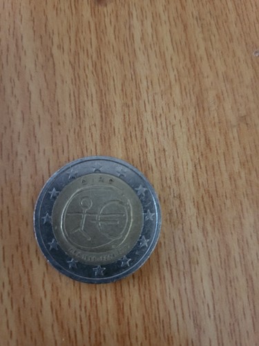 Euro coins rare stickman - 2,