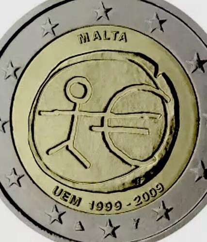 Malta coin 2 euro - malta, 2€